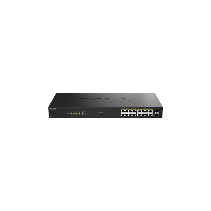 Switch non admin. 16 ports Giga PoE+(240W) + 2 SFP