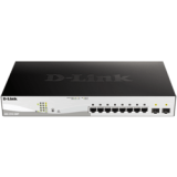 Switch SMART+ avec 8 Giga PoE 802.3at 130W + 2 SFP