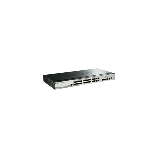 Switch 19" SMART Pro 24 Ports Giga + 4 SFP+
