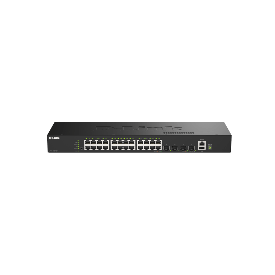 SmartPro L2+ xStack 24 Ports Giga + 4 Ports SFP+