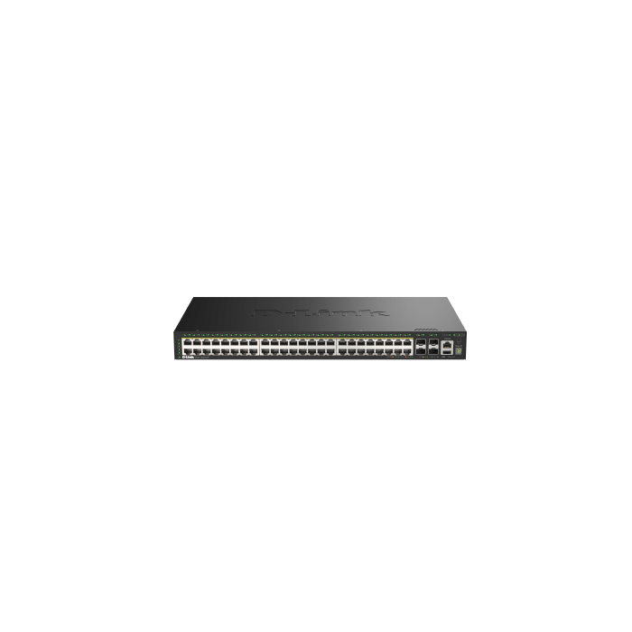 SmartPro L2+ xStack 48 Ports Gig PoE+ 370W + 4SFP+