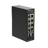 Switch Industriel 8 Ports Giga PoE+ & 2 SFP (240W)