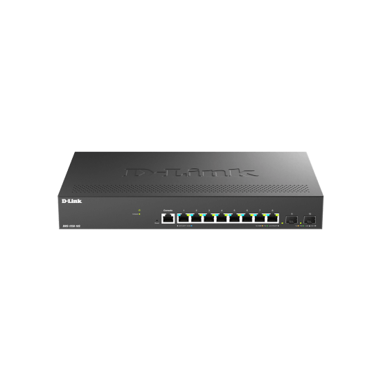 Switch Smart+ L2+ 8 Ports 2,5 GbE + 2 Ports SFP+