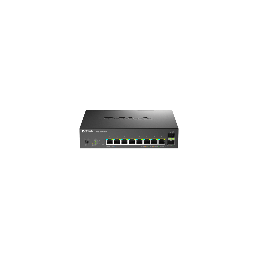Switch PoE Smart+ L2+ 8 PoE 2,5 GbE + 2 SFP+ 120W