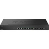 Switch L2+ 8 Ports 2,5GbE + 2 Multi10GbE + 2 SFP+