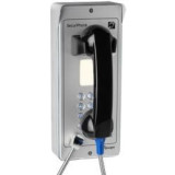 Téléphone d'urgence extérieur avec clavier alu