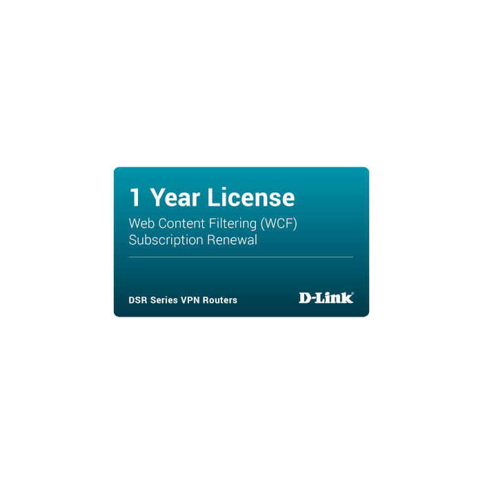 License 1 an Dynamic Web Content Filtering