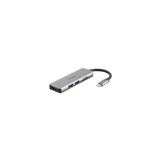Hub USB-C 5-en-1 D-Link