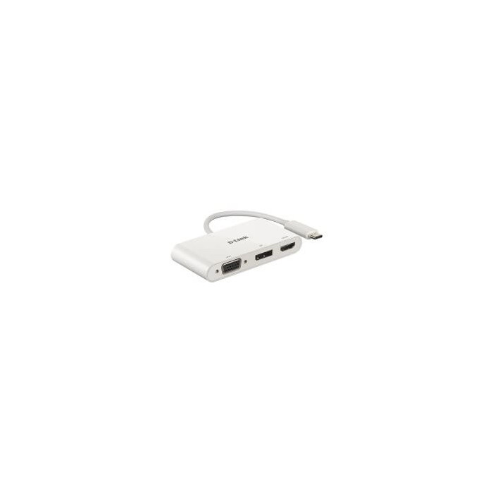 Adaptateur 3-en-1 USB-C vers HDMI/VGA/DisplayPort