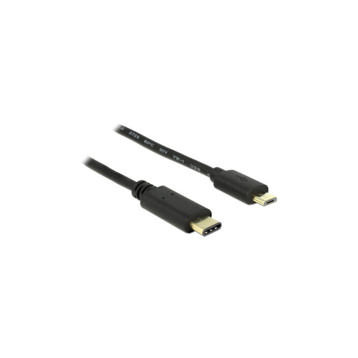 Câble USB 2.0 A Type C Mâle /Micro USB B Mâle 2m