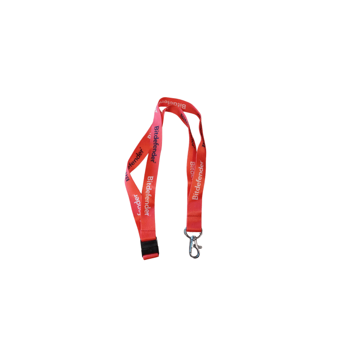 Tour de cou avec attache de sécurité BitDefender