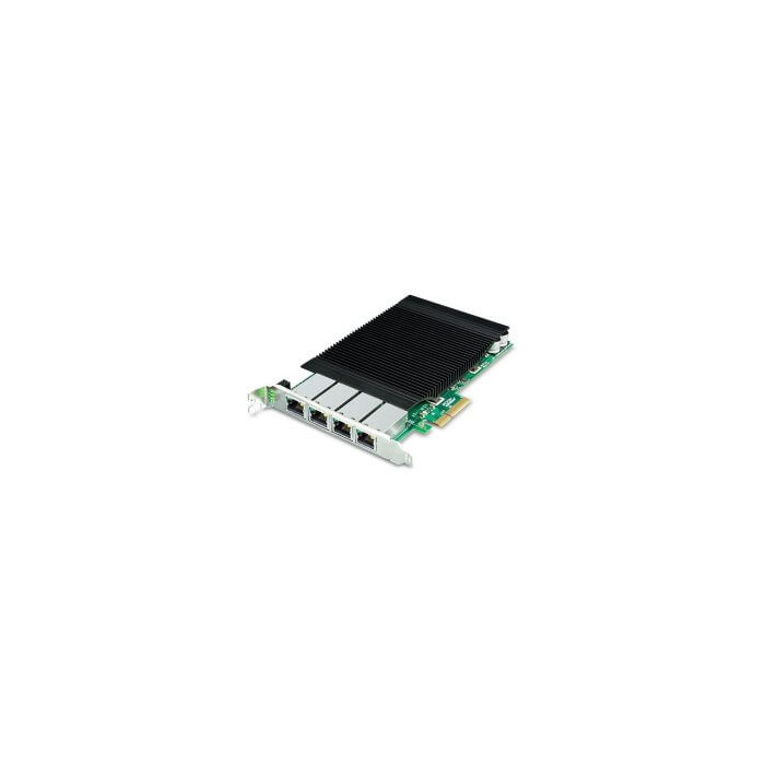 Carte réseau PCIe 4 ports Giga PoE 120W