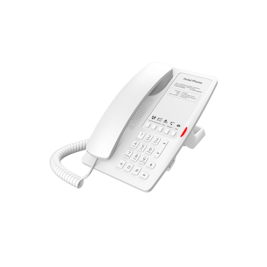 Téléphone SIP H4W-Hotel 2 comptes SIP blanc
