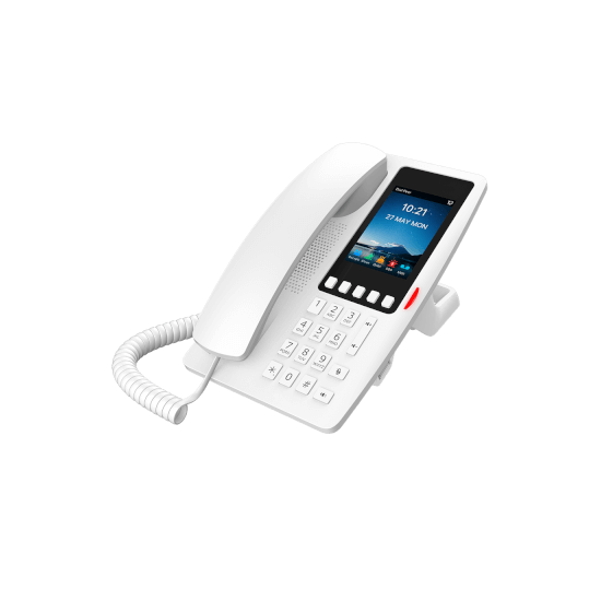 Téléphone SIP H6W-Hotel 2 comptes SIP blanc
