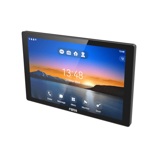 Ecran accueil indoor 10" Android pour portier SIP