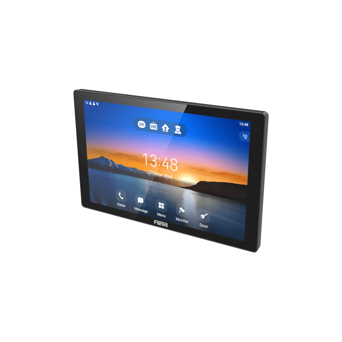 Ecran accueil indoor 10" Android pour portier SIP