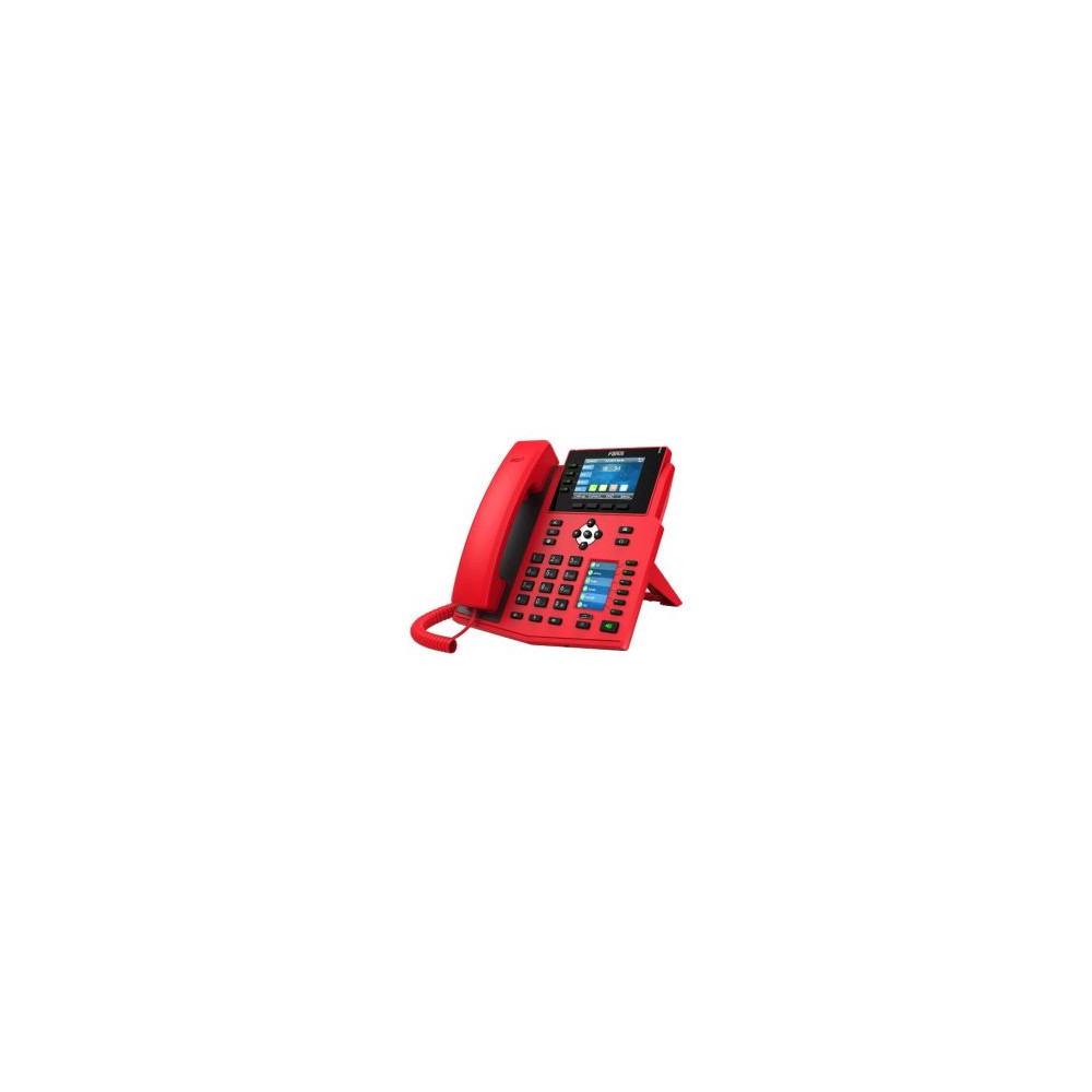 Téléphone SIP X5U PoE spécial Red