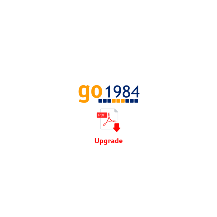 Upgrade Go1984 PRO vers ULTIMATE
