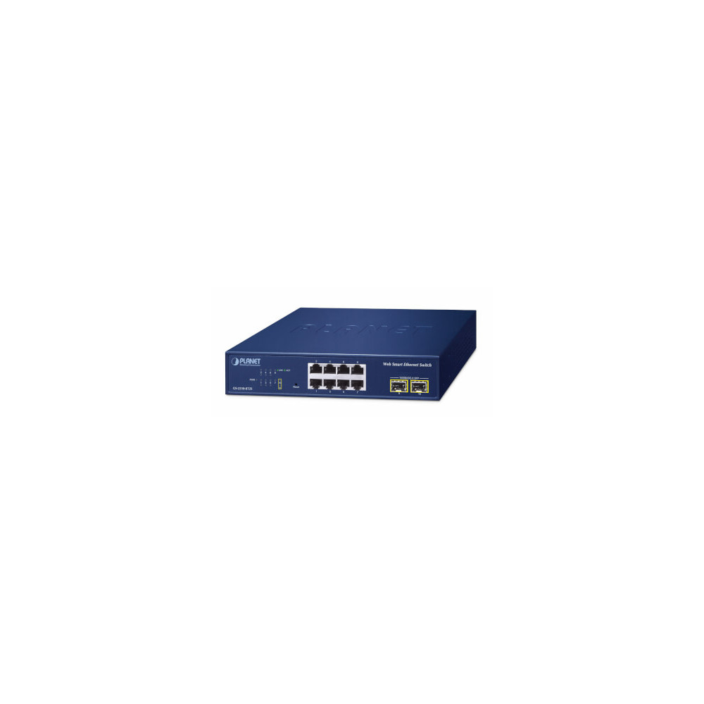 Switch Websmart 8 ports Giga + 2 x SFP