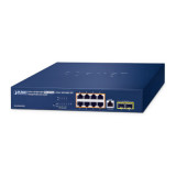 Switch 19" L2 8 ports Giga PoE bt 180W 2xSFP