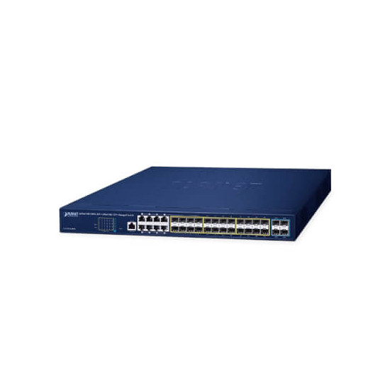 Switch 19" L2+ 24 ports SFP 8 ports combo