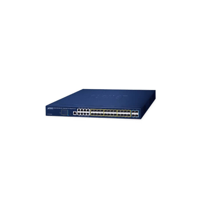 Switch 19" L2+ 24 ports SFP 8 ports combo