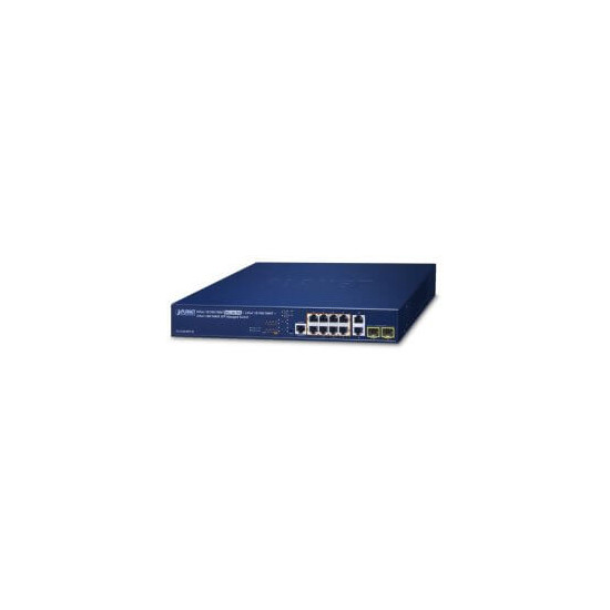 Switch 19" L2+ 8 ports Giga PoE at 240W 2xSFP