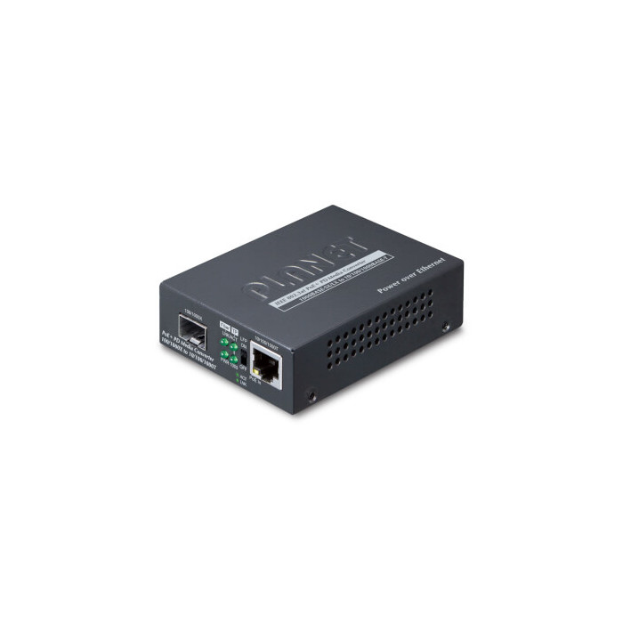 Transceiver 1xRJ45 Giga PoE in / 1xSFP