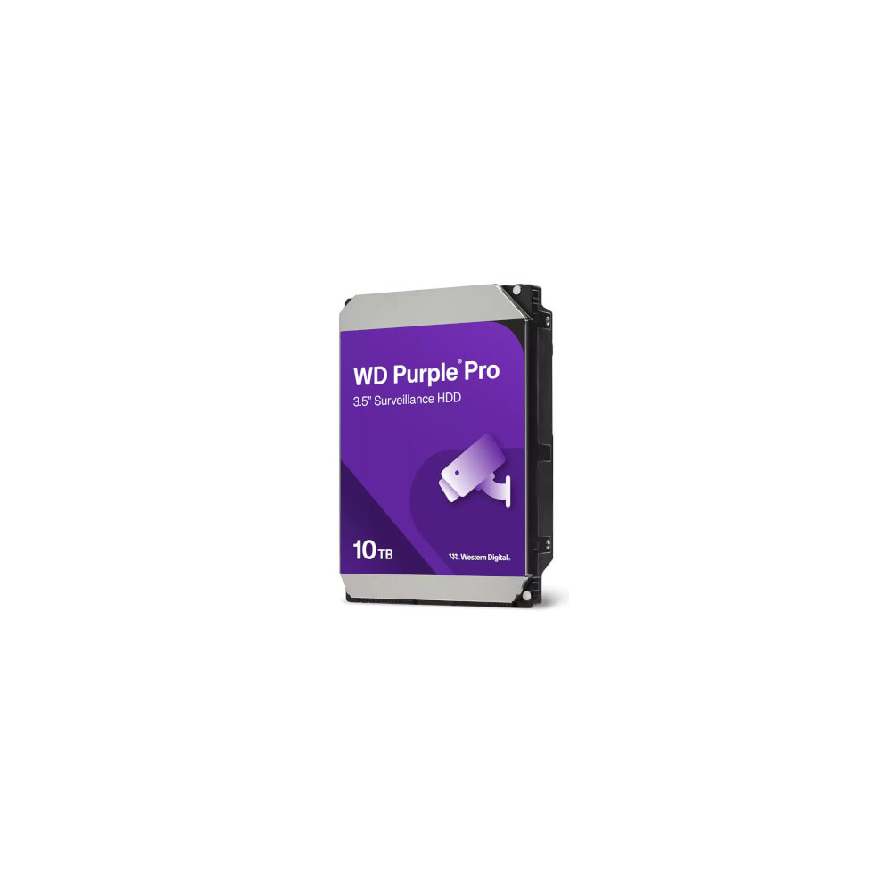HDD WD Purple Pro Vidéo Surveillance 10Tb 256Mo