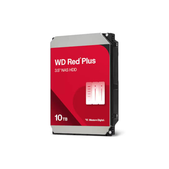 HDD WD Red Plus 3"1/2 Sata III 10Tb 512Mo