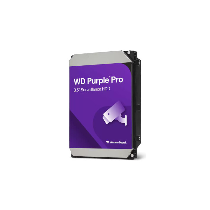 HDD WD Purple Pro Vidéo Surveillance 12Tb 512Mo