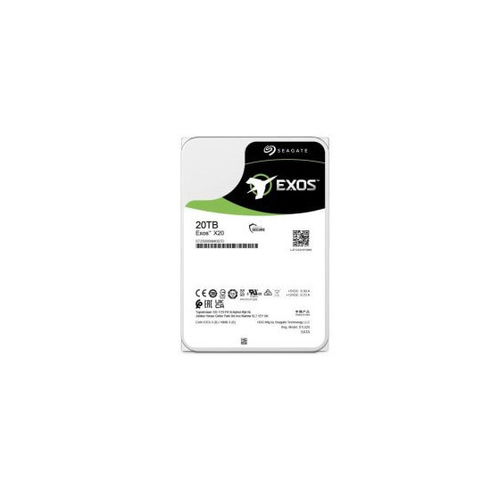 Disque dur 3"1/2 SATA 20To 7200 tours Exos X20