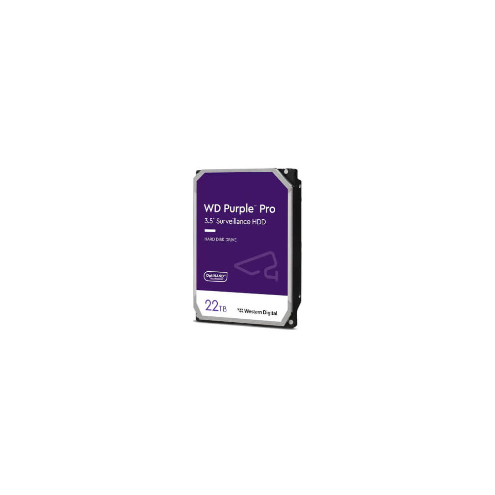 HDD WD Purple Pro Vidéo Surveillance 22Tb 512Mo