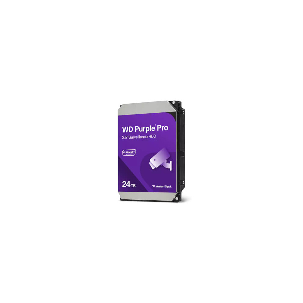 HDD WD Purple Pro Vidéo Surveillance 24Tb 512Mo