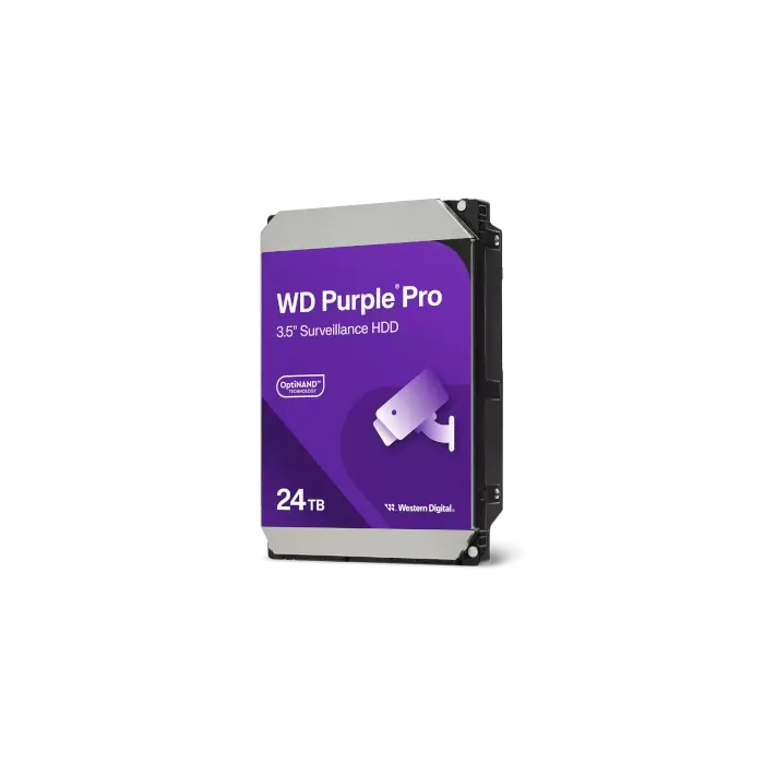 HDD WD Purple Pro Vidéo Surveillance 24To
