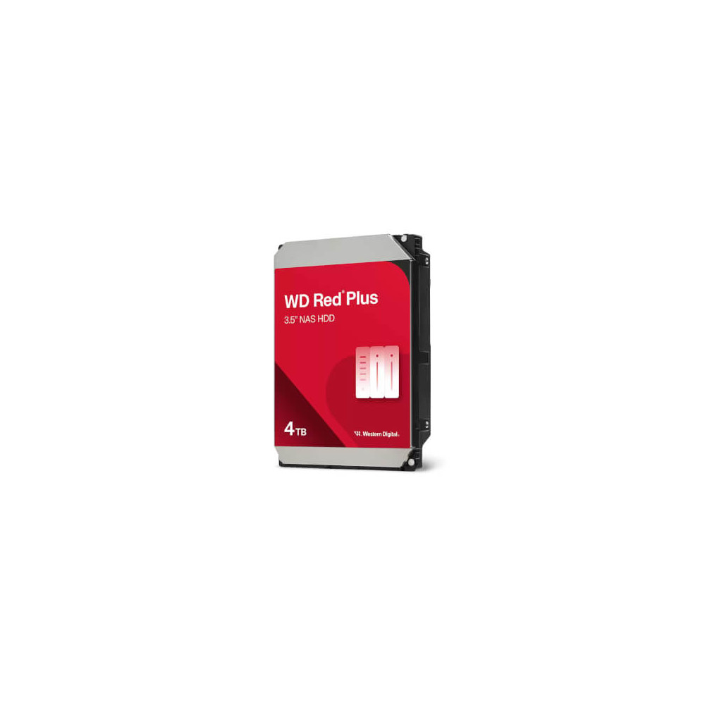 HDD WD Red Plus 3"1/2 Sata III 4To 128Mo