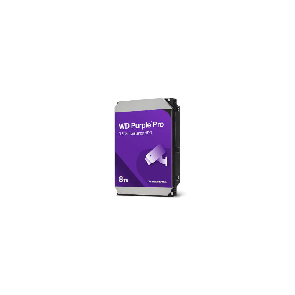 HDD WD Purple Pro Vidéo Surveillance 8To 256Mo