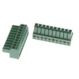 Pack de 2 connecteurs 10 contacts green