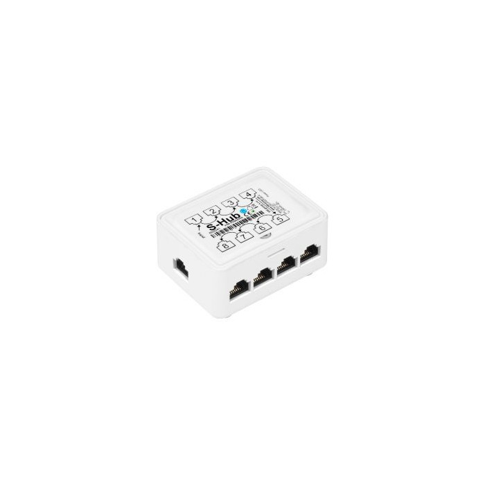 Splitter 8 capteurs vers RS-485 bus (8+1x RJ45)