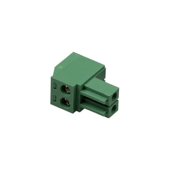 Connecteur 2 contacts terminal I/O