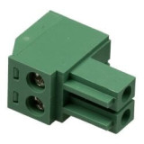 Connecteur 2 contacts terminal I/O