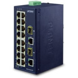 Switch indus Rail Din 16 100Mb +2 SFP -40/75°C
