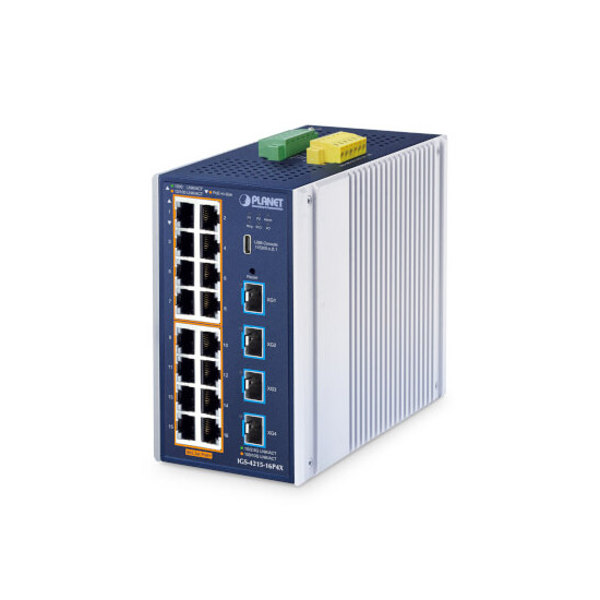 Switch Indus L2 16 ports Giga PoE at 360W 4xSFP+