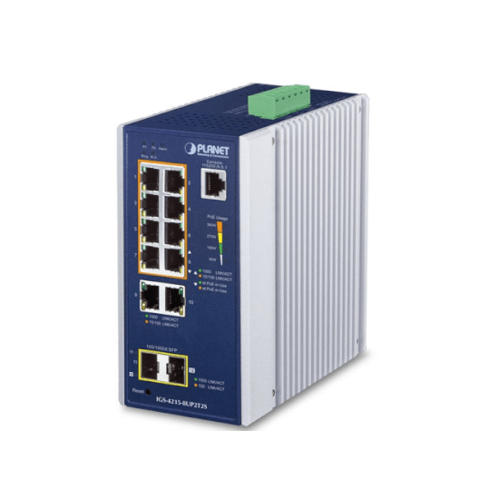 Switch Indus L2 10xGiga dont 8 PoEbt 2xSFP