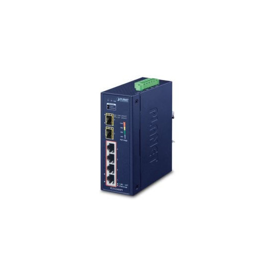 Switch Indus 4 ports Giga PoE at 120W 2xSFP