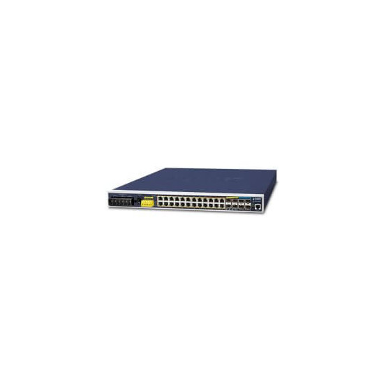 Switch Indus 19" L3 24 ports PoE at 440W 8xSFP