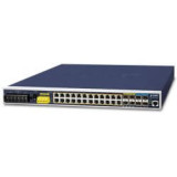 Switch Indus 19" L3 24 ports PoE at 440W 8xSFP