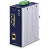 Transceiver Indus 1xRJ45 Giga PoE bt 90W 2xSFP