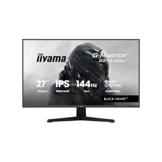 Moniteur 27" G-Master Black Hawk IPS QHD HP