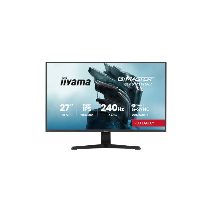 Moniteur 27" GMaster RedEagle IPS FullHD HP HubUSB